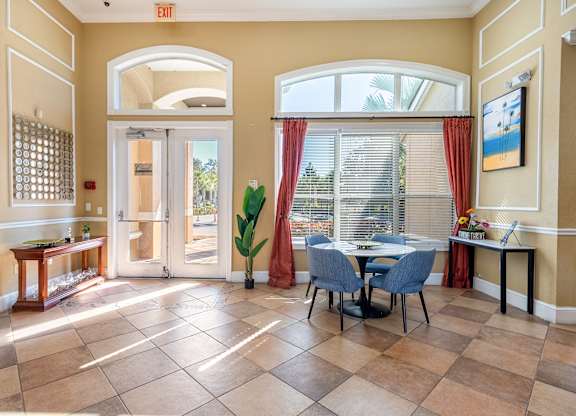 Clubhouse at Meridian Pointe Affordable Apartments in Tampa FL