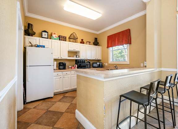 Kitchenette at Meridian Pointe Affordable Apartments in Tampa FL