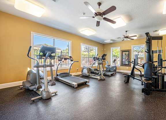 Apartments with a Gym at Meridian Pointe Affordable Apartments in Tampa FL