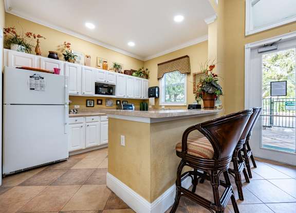 Kitchenette at Claymore Crossings Affordable Apartments in Tampa FL