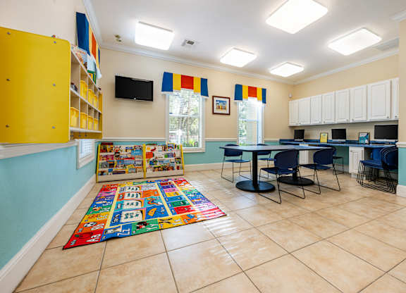 Activity Room at Claymore Crossings Affordable Apartments in Tampa FL