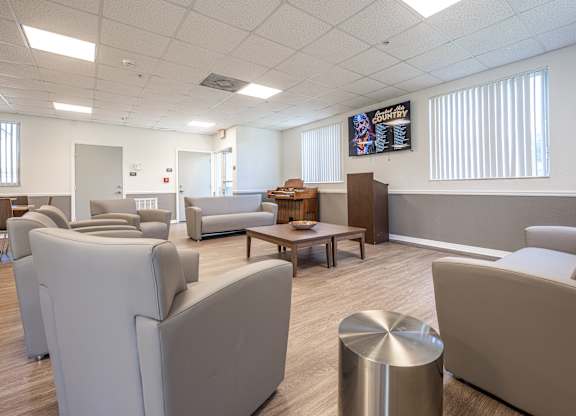 Club Room at Riverview House Senior Apartments in Lake Worth FL