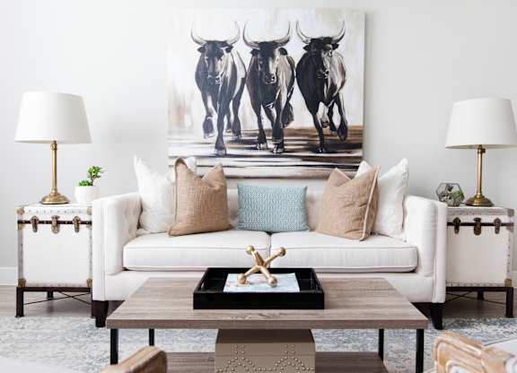Living Room  at Parc at White Rock, Dallas, TX