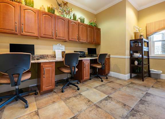 Business Center at Kensington Gardens Affordable Apartments in Riverview FL