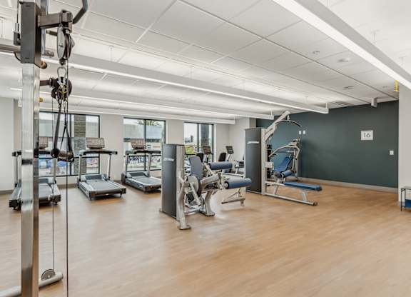Professional Fitness Center at Bryson Legacy Affordable Apartments in Los Angeles CA