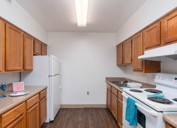 Fully Equipped Kitchens at Landmark Affordable Apartments in Baltimore, MD