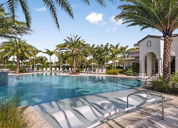 Resort-Style Pool at Boca Vue Apartments in Boca Raton FL