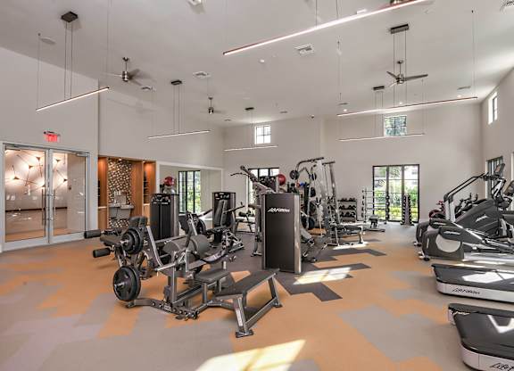 Fitness Center at Boca Vue Apartments in Boca Raton FL