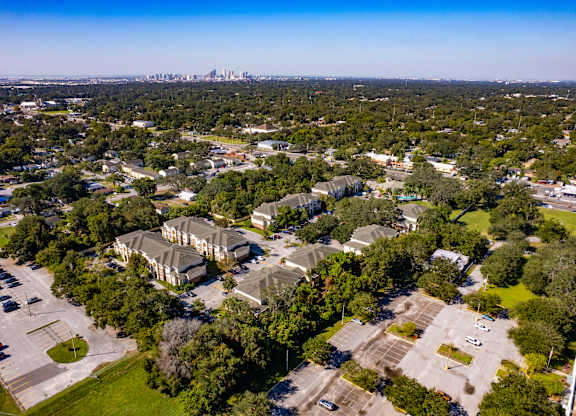 Aerial View at Brandywine Affordable Apartments in Tampa FL