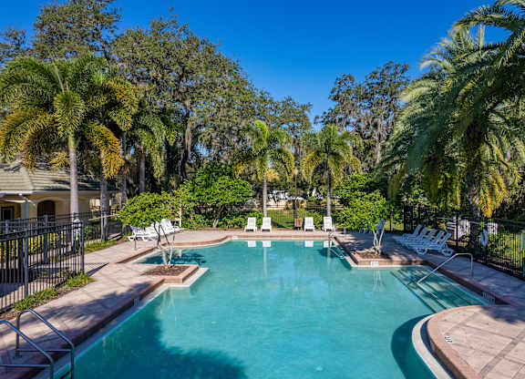 Resort-Style Pool at Brandywine Affordable Apartments in Tampa FL