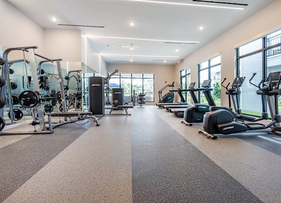 Apartments with a Gym at Marquee Square Apartments in Tampa, FL