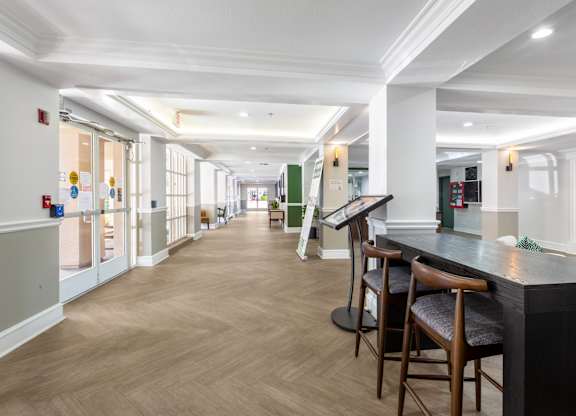 Community Room at Grand Plaza Senior Apartments in Los Angeles, CA