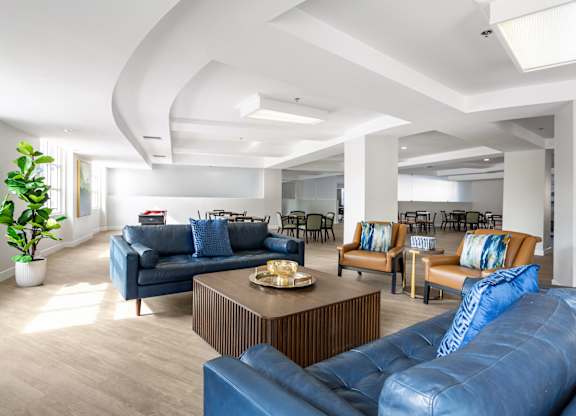 Lounge Seating at Grand Plaza Senior Apartments in Los Angeles, CA