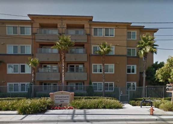 Exterior of Stonegate I Affordable Apartments in Anaheim, CA