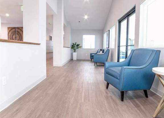 Lounge Seating at Carson Terrace Apartments in Carson CA