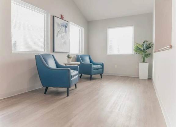 Lounge Seating at Carson Terrace Apartments in Carson CA