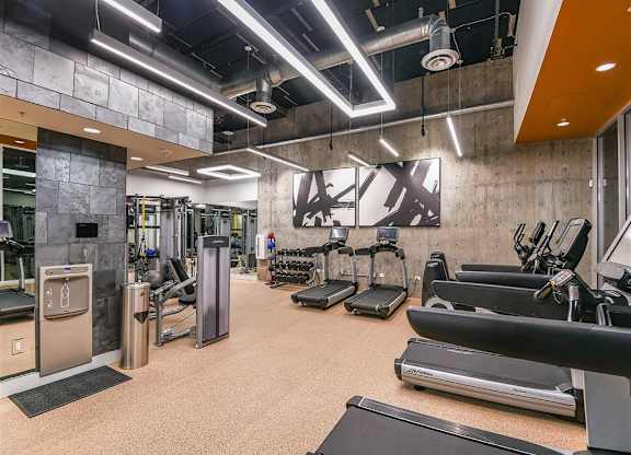 Fitness Center at F11 Luxury Apartments in San Diego, CA
