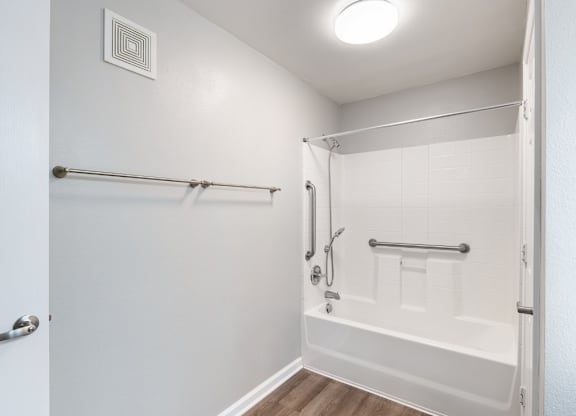 Large Bathrooms at Chester Village Senior Apartments
