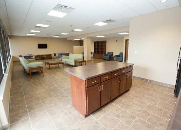 Club Room at River Commons Affordable Apartments in Norwalk CT
