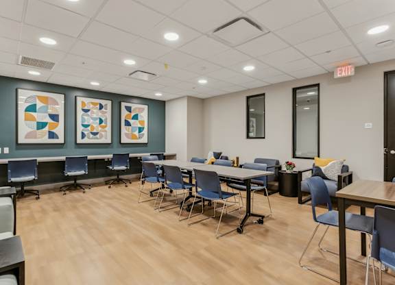 Business Center at Bryson Legacy Affordable Apartments in Los Angeles CA