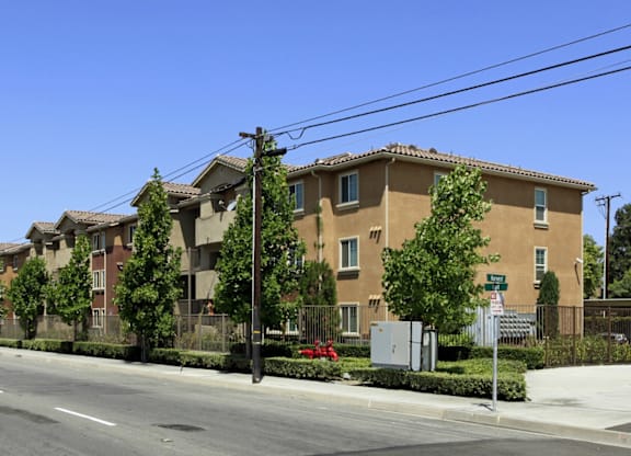 Exterior at Cornerstone Affordable Apartments in Anaheim, CA