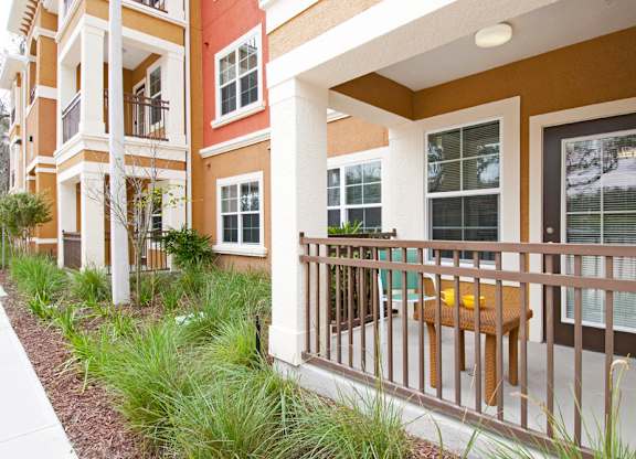 Balcony at Cristina Woods Apartments in Riverview FL