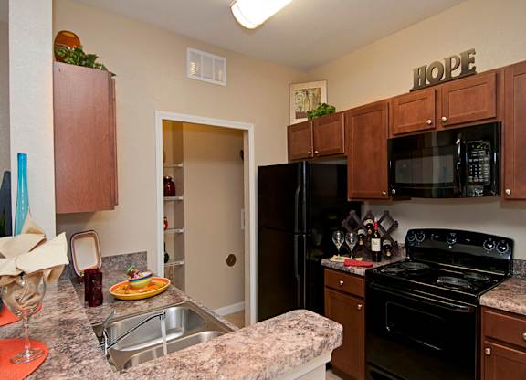 Kitchen at Cristina Woods Apartments in Riverview FL