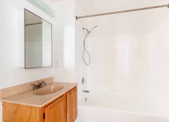 Modern Bathrooms at Landmark Affordable Apartments in Baltimore, MD