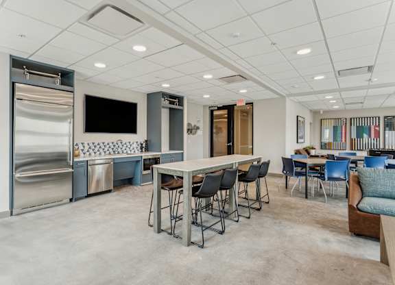 Demonstration Kitchen at Bryson Legacy Affordable Apartments in Los Angeles CA
