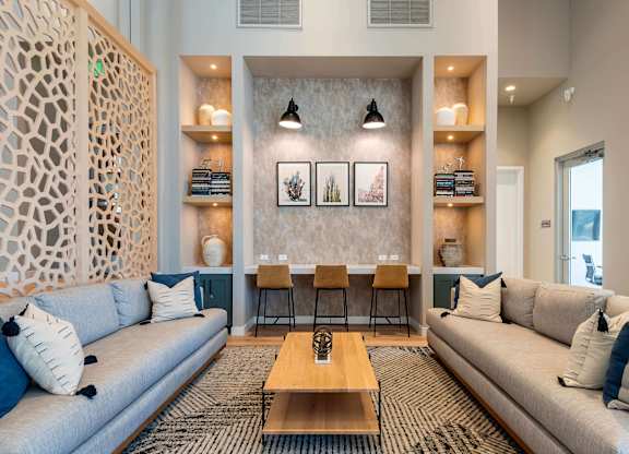 Clubhouse at The Huntington Apartments in Duarte, CA