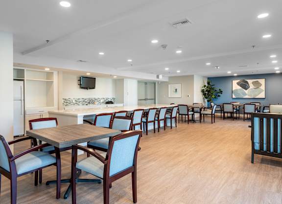 Clubhouse at Carson Terrace Senior Apartments in Carson CA