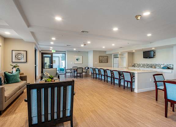 Clubhouse at Carson Terrace Senior Apartments in Carson CA