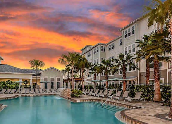 Resort-Style Pool at Gateway Luxury Apartments in St. Petersburg, FL