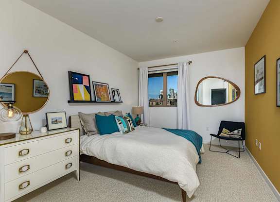 Spacious Bedrooms at F11 Luxury Apartments in San Diego, CA