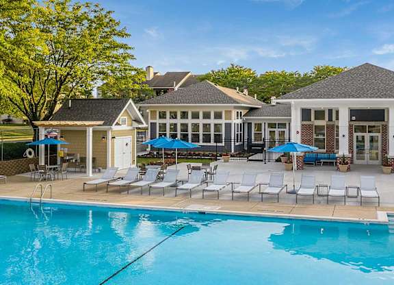 Pool at Fieldpointe Apartments in Frederick, MD
