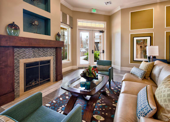 Fireside Lounge at Bennett Creek Apartments in Jacksonville, FL