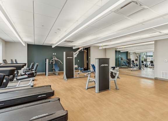 Fitness Center at Bryson Legacy Affordable Apartments in Los Angeles CA