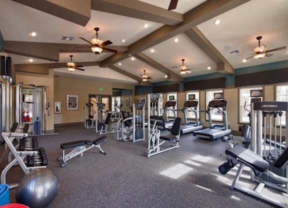 Fitness Center at Bennett Creek Apartments in Jacksonville FL