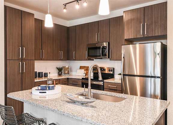Chef-Style Kitchens at The Morgan Luxury Apartments in Orlando, FL