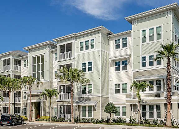 Building Exterior at The Epic at Gateway Luxury Apartments in St. Pete, FL