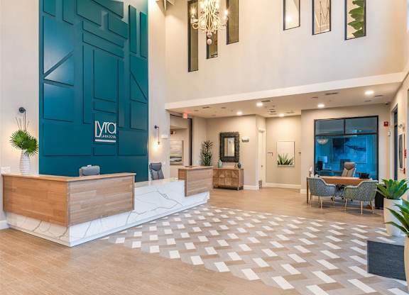Clubhouse Lobby at Lyra, Sarasota, FL, 34237