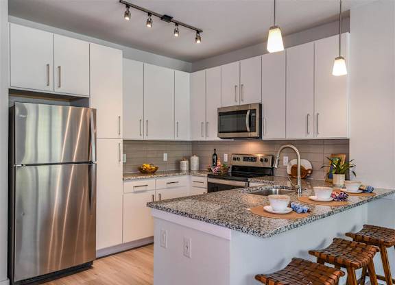 Chef-Style Kitchens at Lyra Luxury Apartments Near Downtown Sarasota, FL