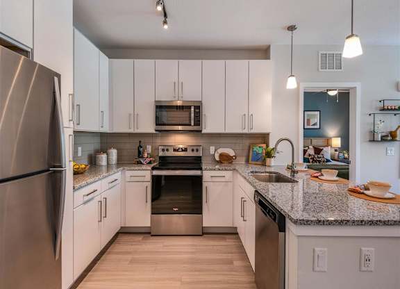 Chef-Style Kitchens at Lyra Luxury Apartments Near Downtown Sarasota, FL