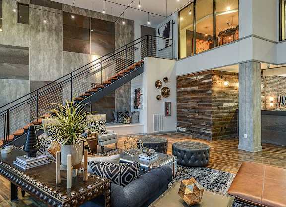 Clubhouse at Aurora Luxury Apartments in Downtown Tampa, FL
