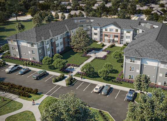 Exterior of Lexington Reserve Senior Apartments in Portsmouth, VA
