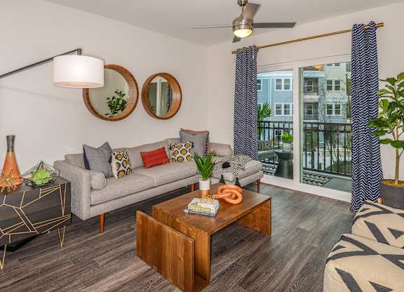 Spacious Living Areas at Grady Square Luxury Apartments in Tampa, FL