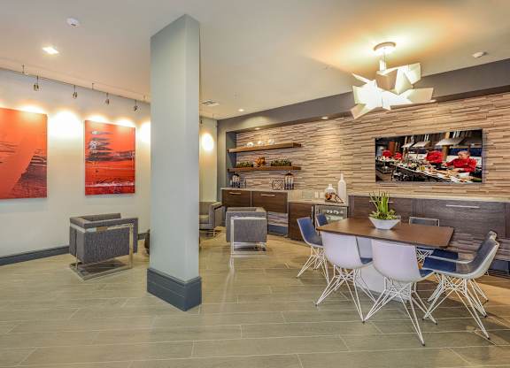 Lounge Area at Grady Square Luxury Apartments in Tampa, FL
