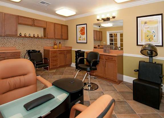 Barber Shop at Grand Reserve Apartments in Zephyrhills, FL