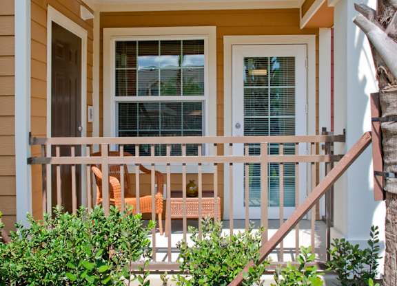 Balcony at Grand Reserve Apartments in Zephyrhills, FL