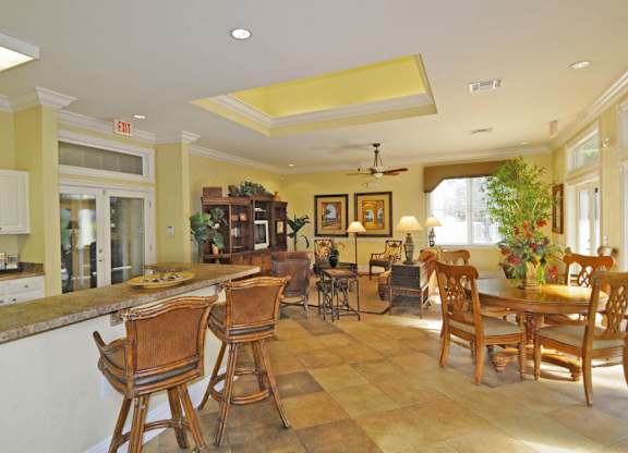 Clubhouse at Grande Oaks Apartments in Tampa FL
